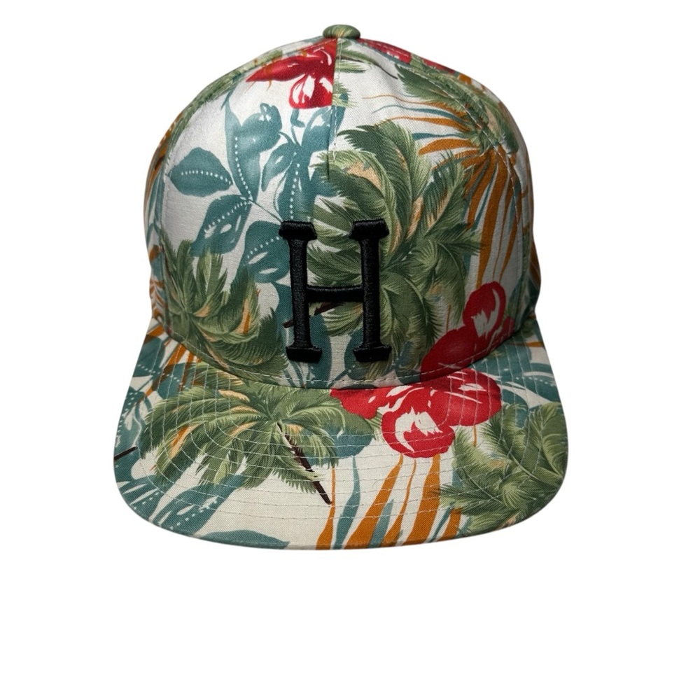 HUF Big H Hawaiian Starter Snapback Cap (2012 Rare) 6-Panel Hat- Men’s OS